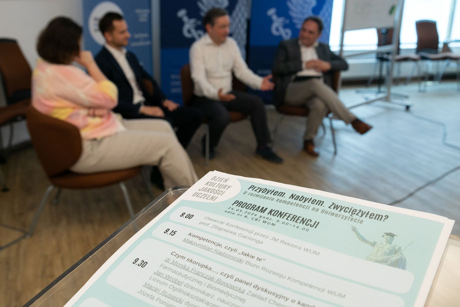 Konferencja dydaktyczna WUM z udziałem naszego prowadzącego!